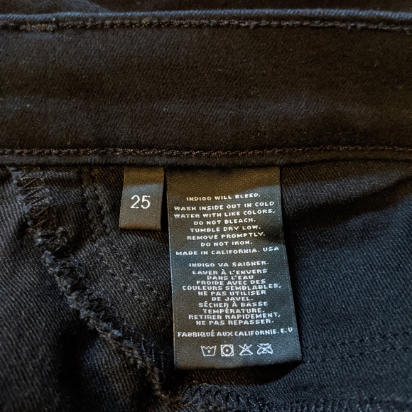 J BRAND Supper Skinny Jeans in Pitch Black - Picture 5 of 8